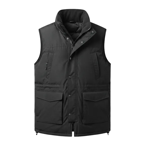 Bodywarmer gilet — black colourway, iNeedWorkwear stock