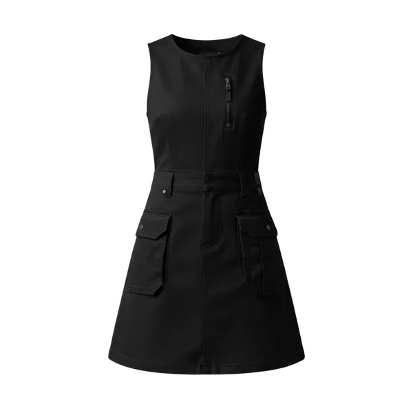 Work dress — black colourway, iNeedWorkwear stock