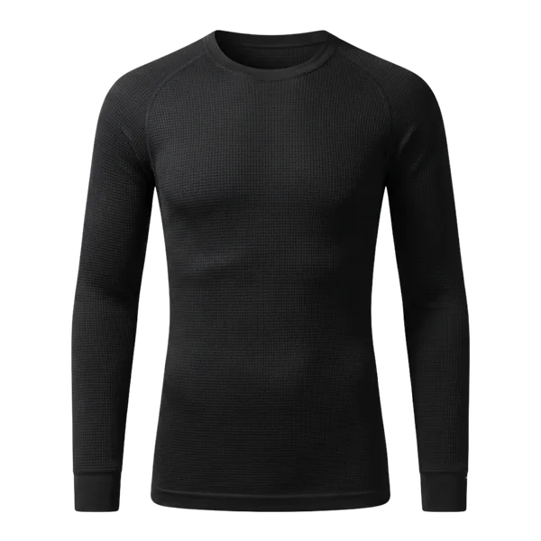 Thermal base layer — black colourway, iNeedWorkwear stock