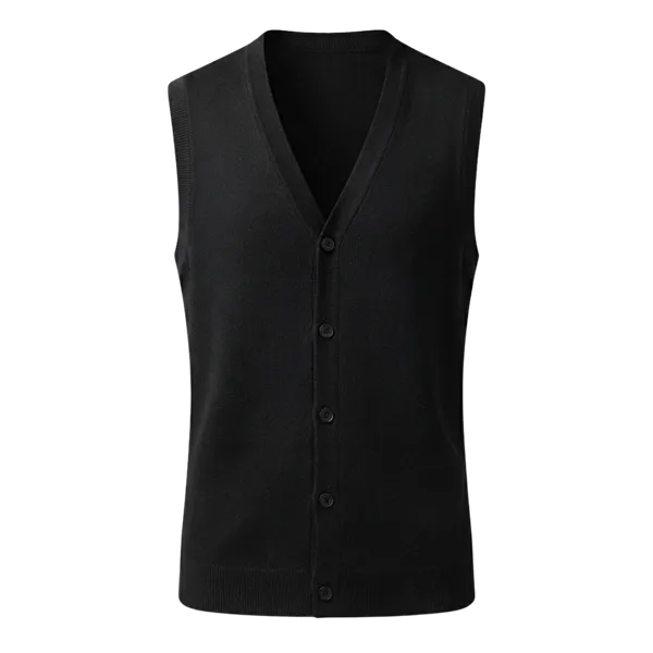 Waistcoat — black colourway, iNeedWorkwear stock